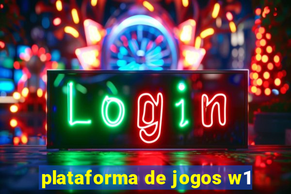 plataforma de jogos w1